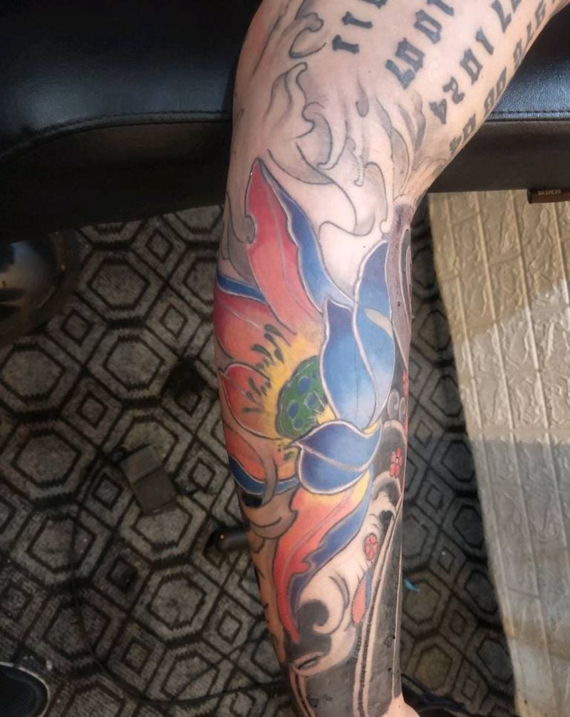 修改花臂纹身图片_手部新传统纹身图案