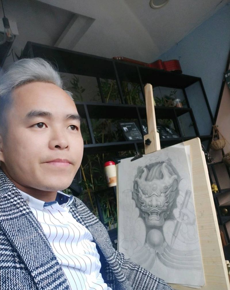 日常纹身图片_背部欧美写实纹身图案