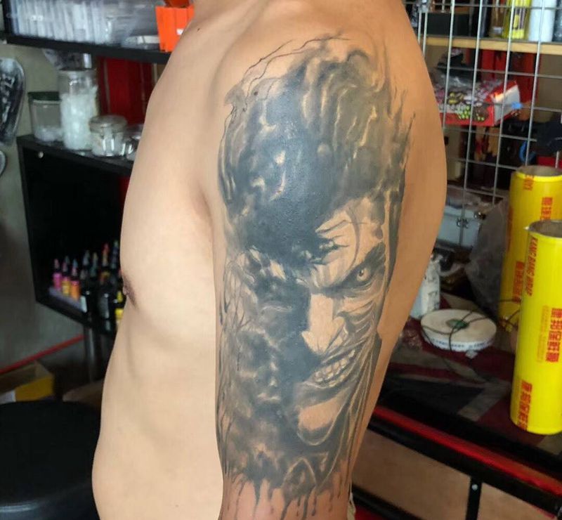 旧图修改纹身图片