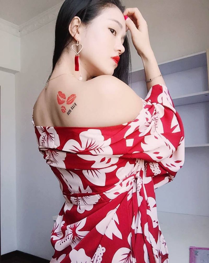 女神吗？纹身图片