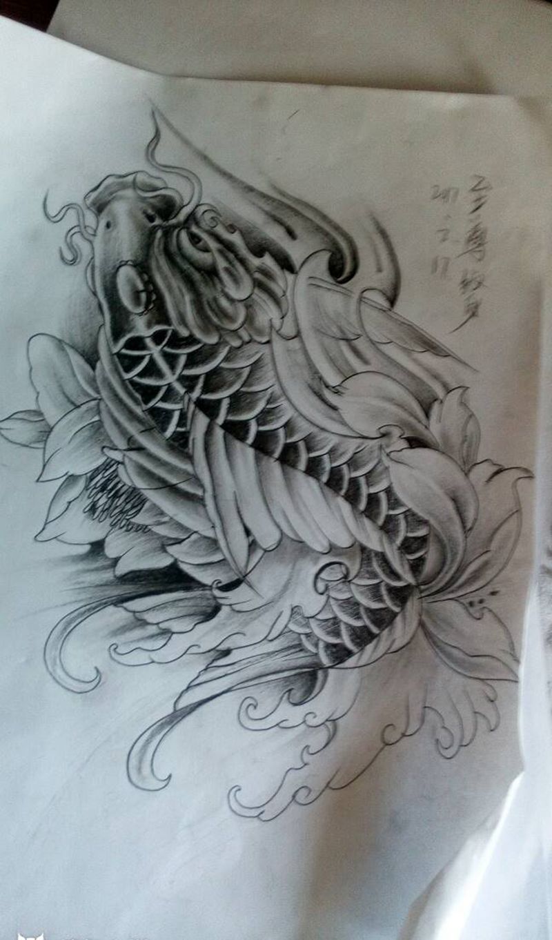 花开富贵喜欢拿去。纹身图片