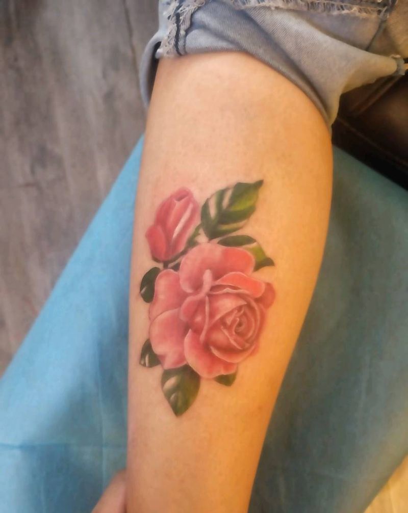 干纹身图片_手臂腿部欧美写实纹身图案