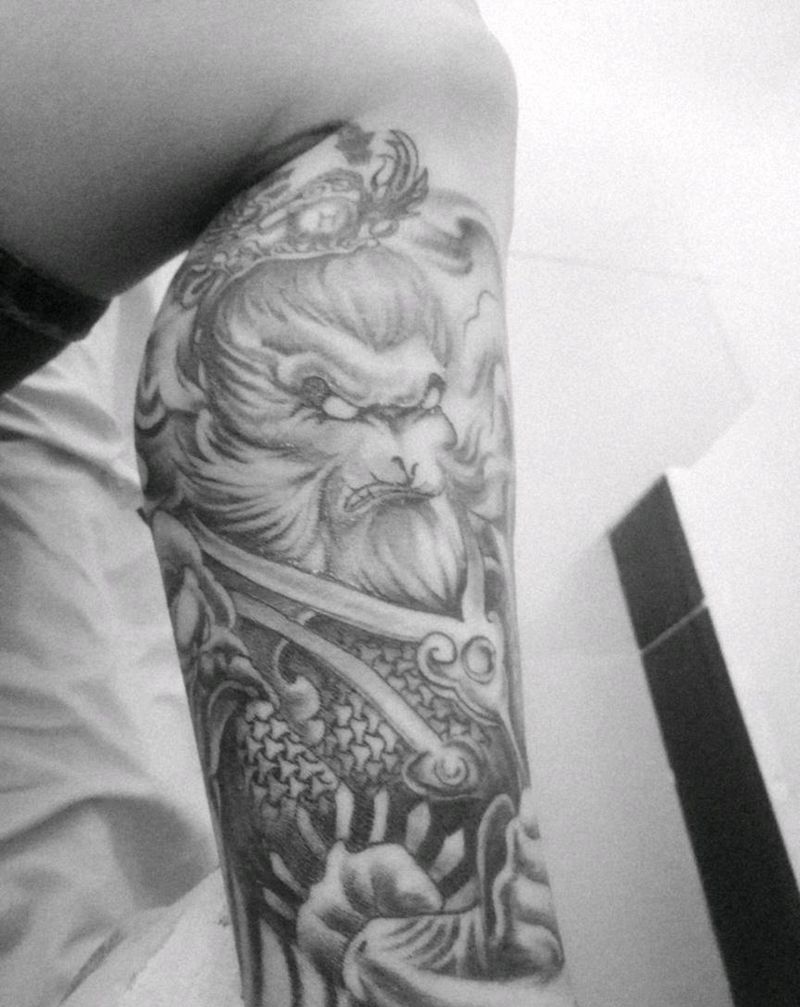 美猴王纹身图片