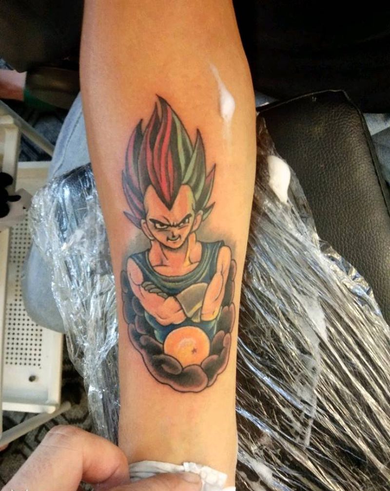 七龙珠纹身图片