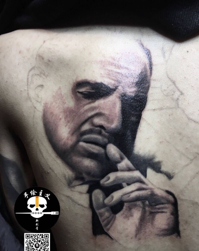 教父纹身图片