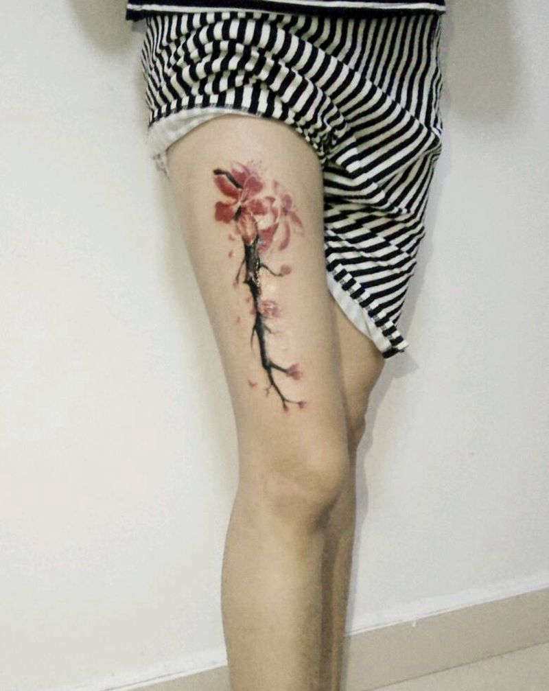 遮盖伤疤纹身图片