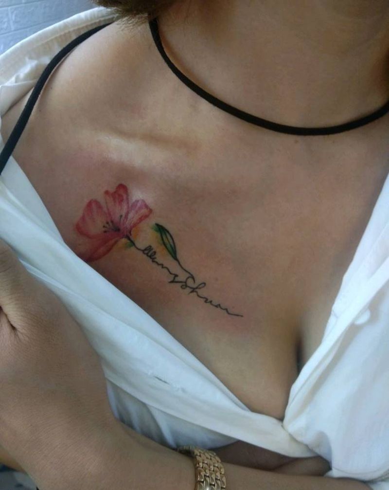 小清新纹身图片