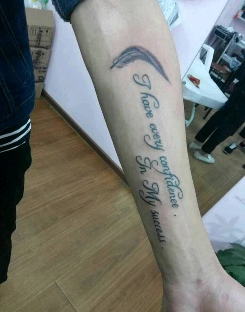 英文艺术字体纹身图片