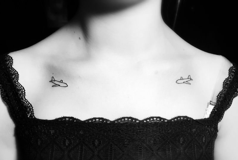 小清新纹身图片