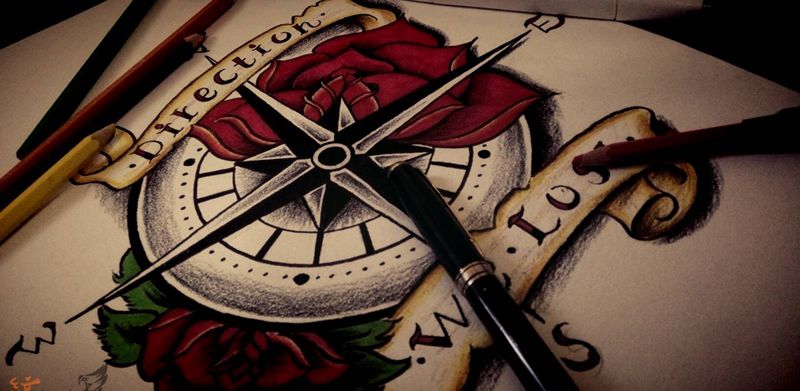 纹身手稿（彩）纹身图片