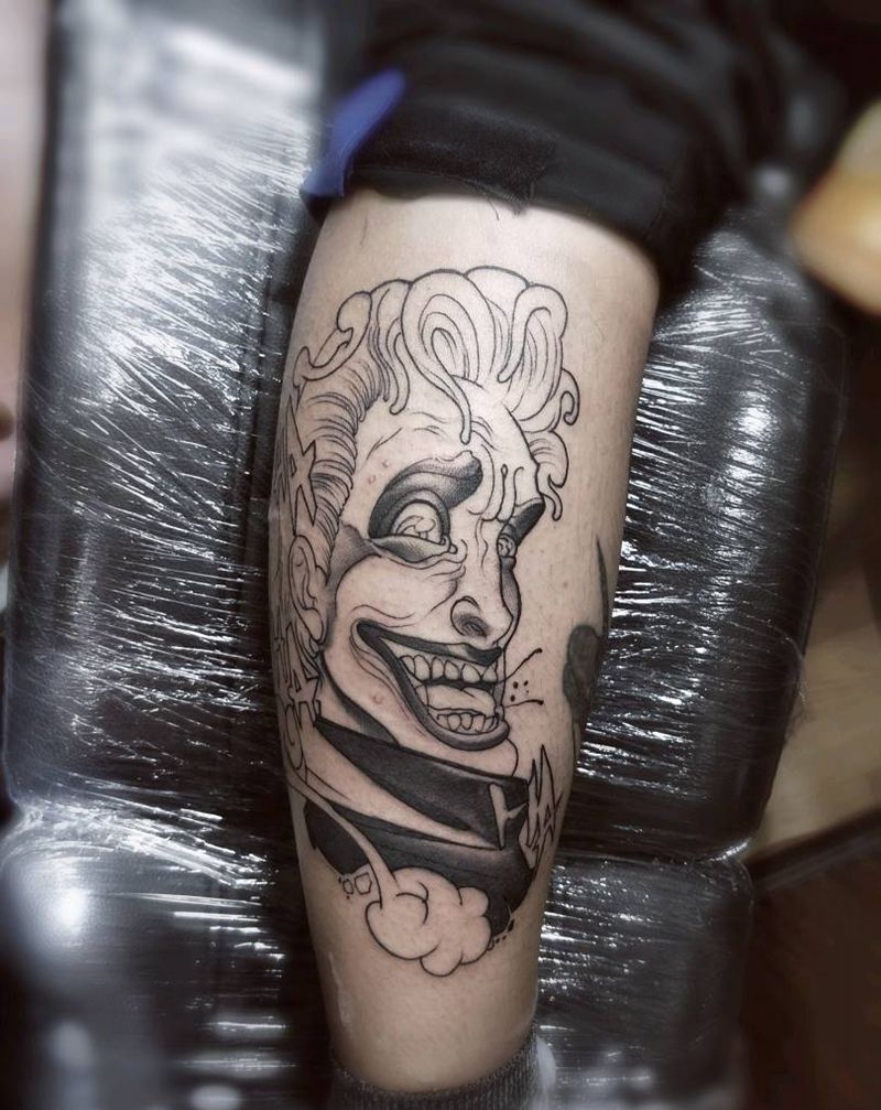 小丑纹身图片