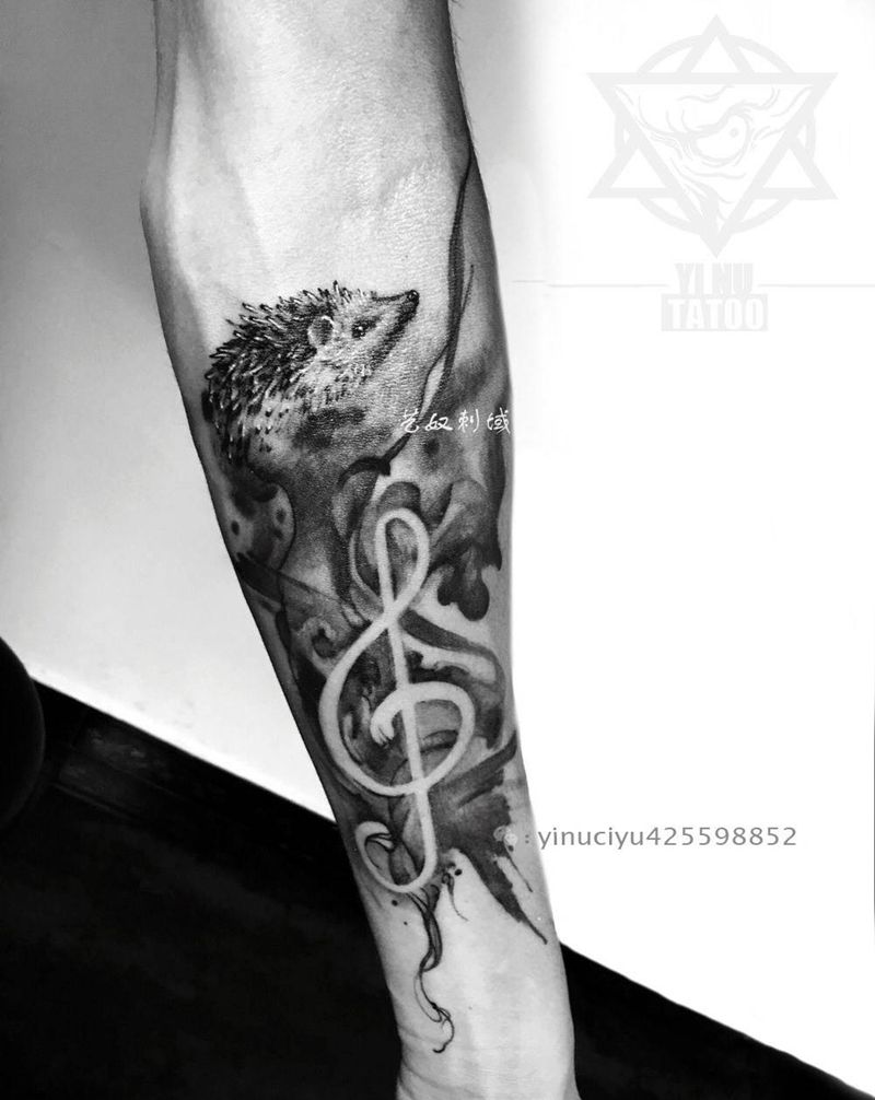 原创中国风作品纹身图片_成品手臂原创艺奴刺域纹身图案