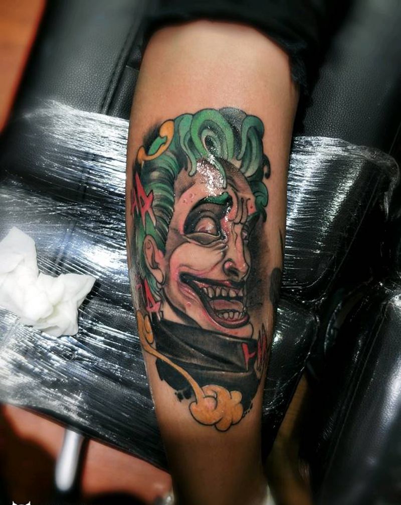 小丑纹身图片