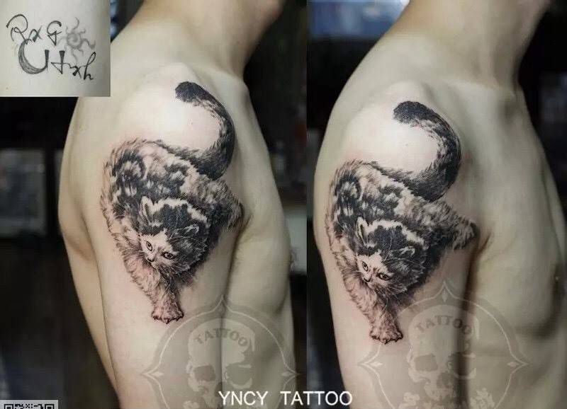 遮盖纹身图片_成品纹身图案