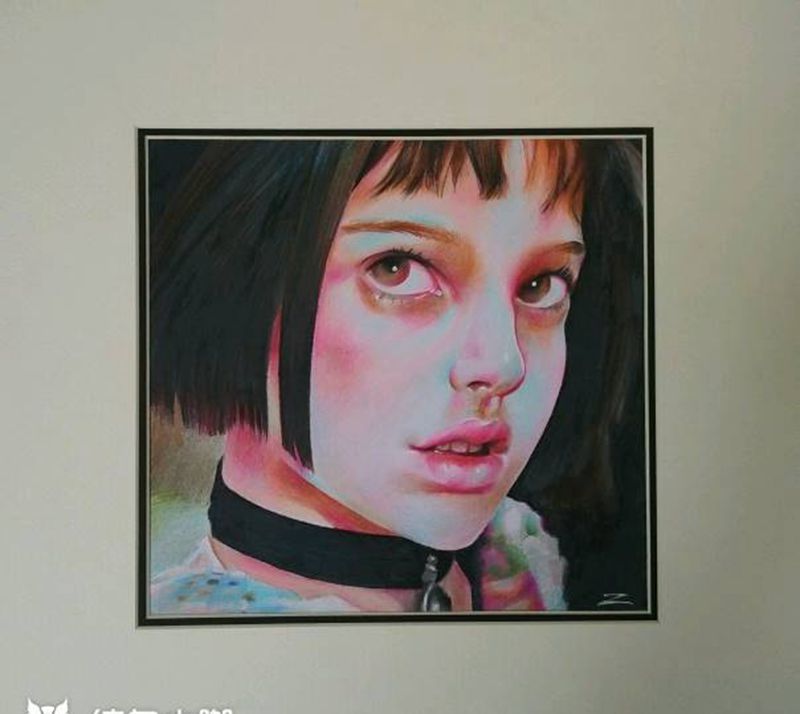 马婷达纹身图片_欧美写实纹身图案