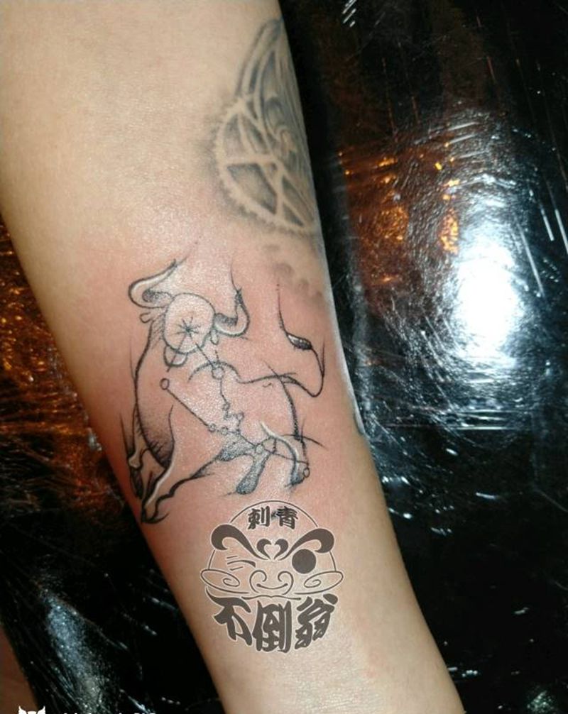 客带图纹身图片