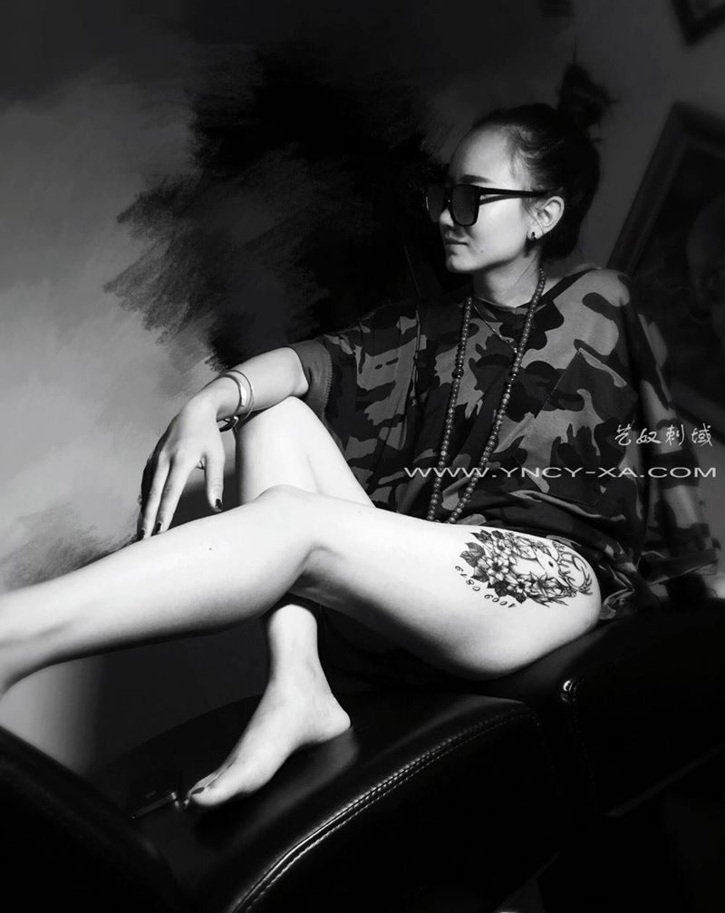 艺奴刺域纹身图片