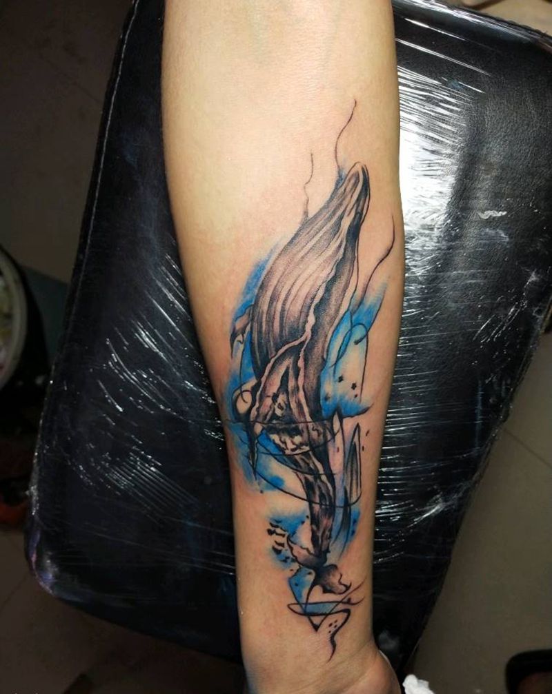 手内侧纹身图片_手部手臂纹身图案