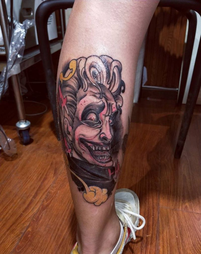 小丑纹身图片