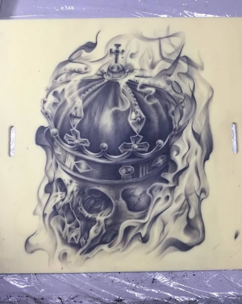 练习皮4纹身图片