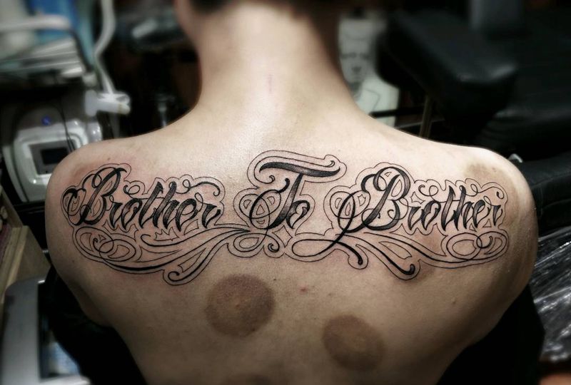 客人自带奇卡诺纹身图片