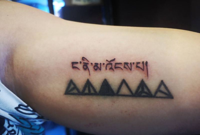 我即自由纹身图片