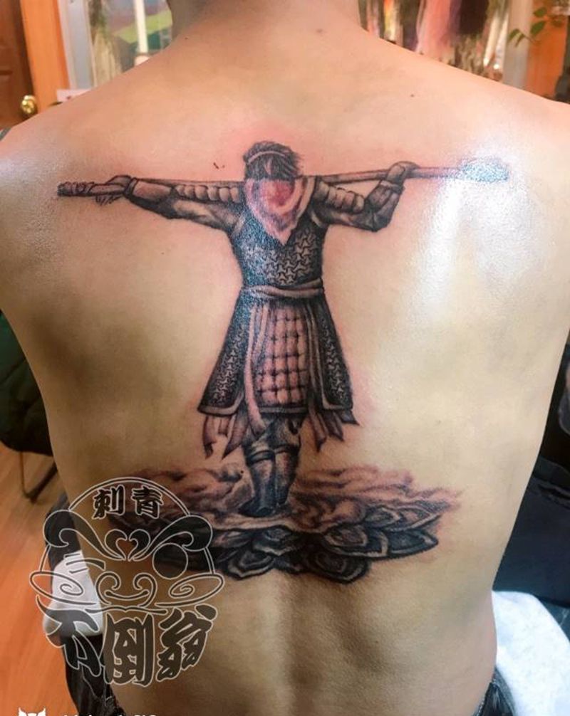 大圣娶亲纹身图片