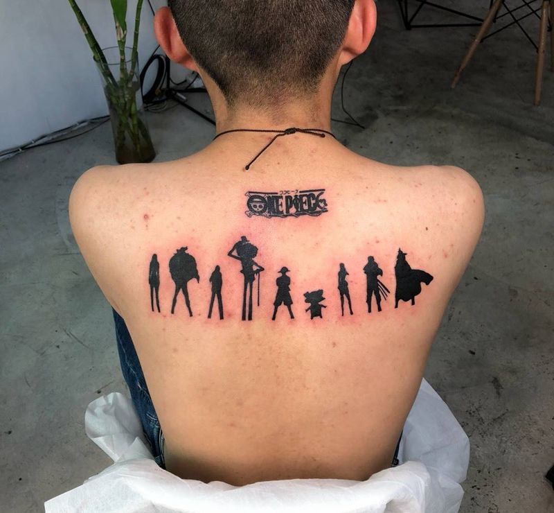 海贼王纹身图片