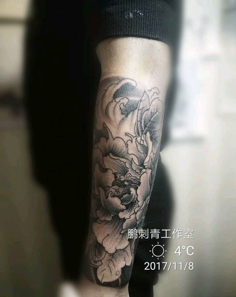小臂全包纹身图片_原创纹身图案