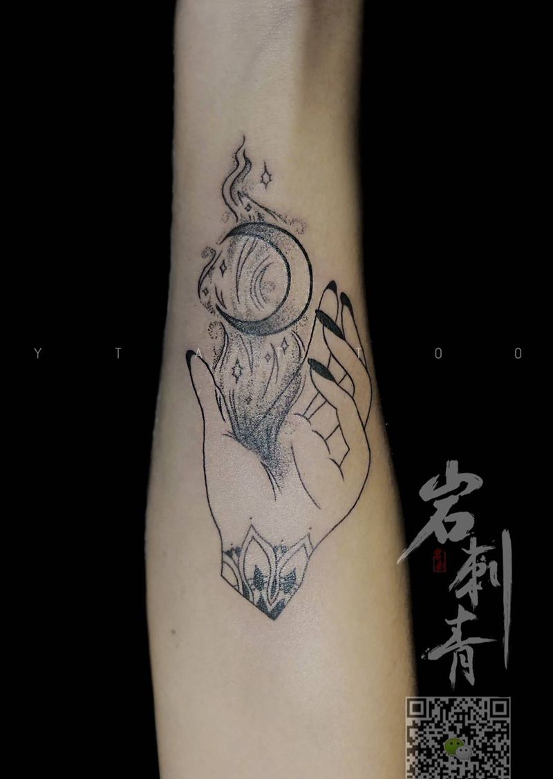 特价图-点刺纹身图片_手臂点刺纹身图案