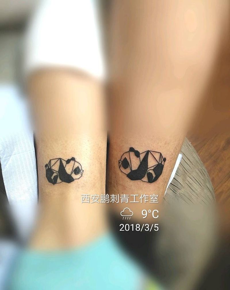 情侣纹身图片_清新纹身图案