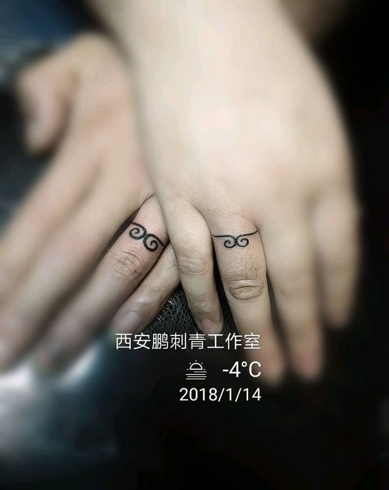 情侣至尊宝纹身图片_情侣纹身图案