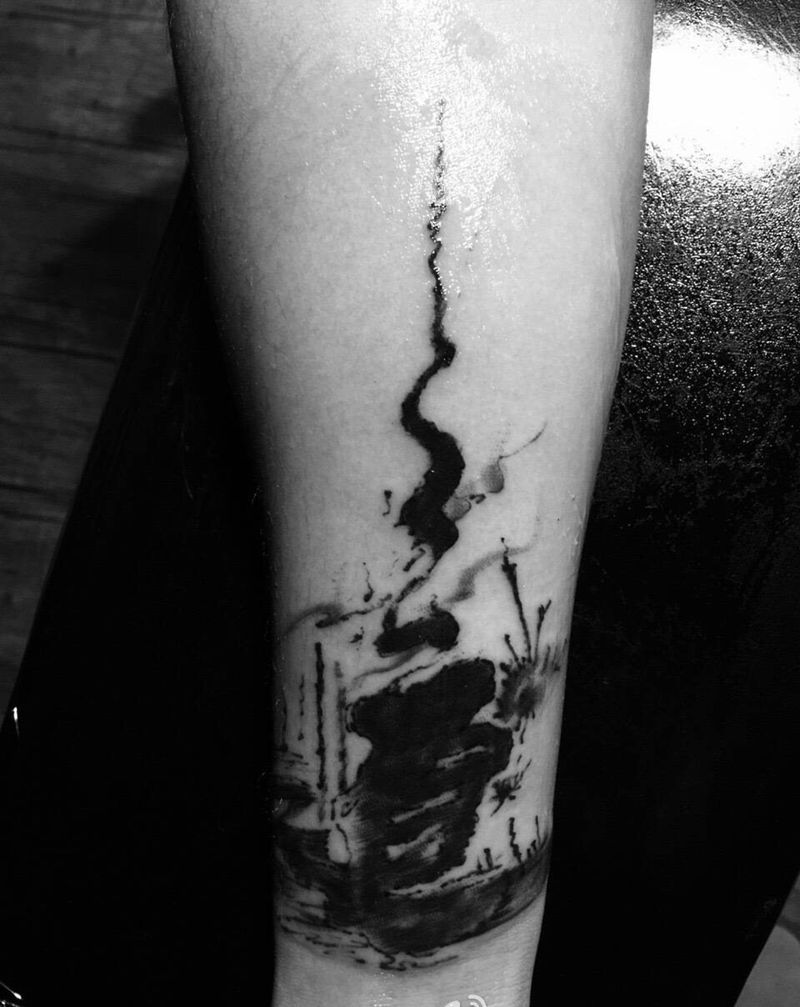 设计道字纹身图片