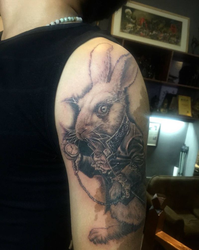 时间兔子下次继续未完纹身图片