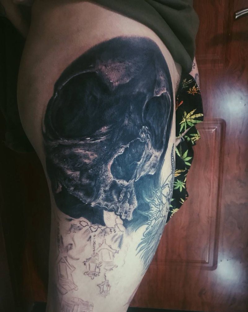 未完成…纹身图片