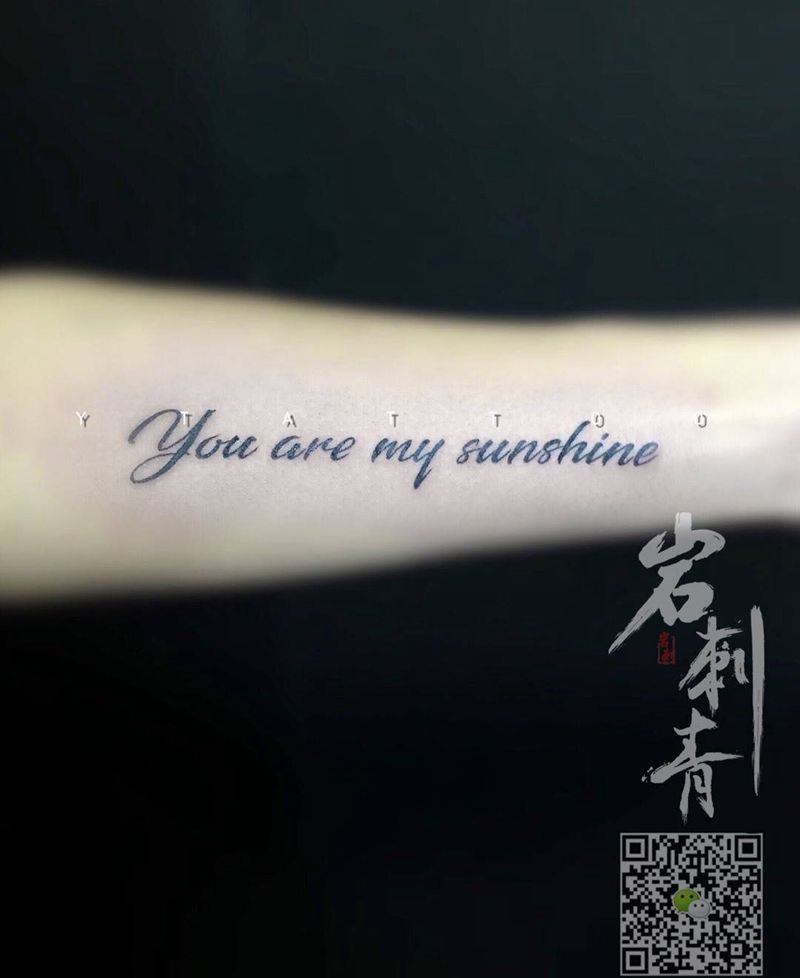 字母纹身图片_成品手臂欧美字符纹身图案