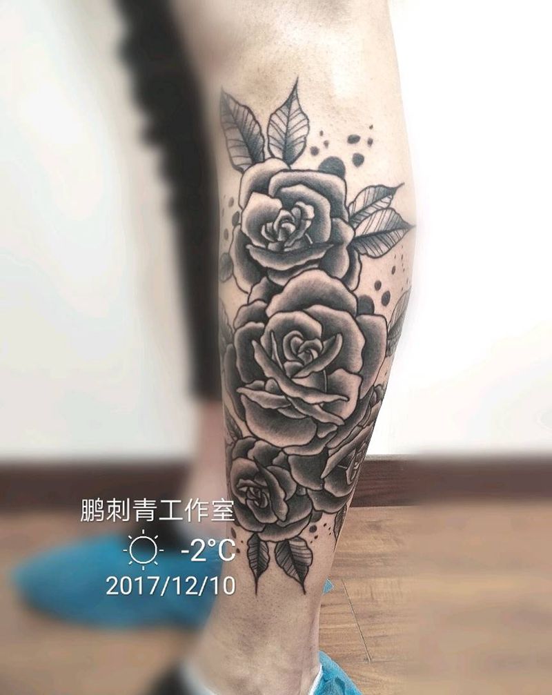 花纹身图片_欧美纹身图案