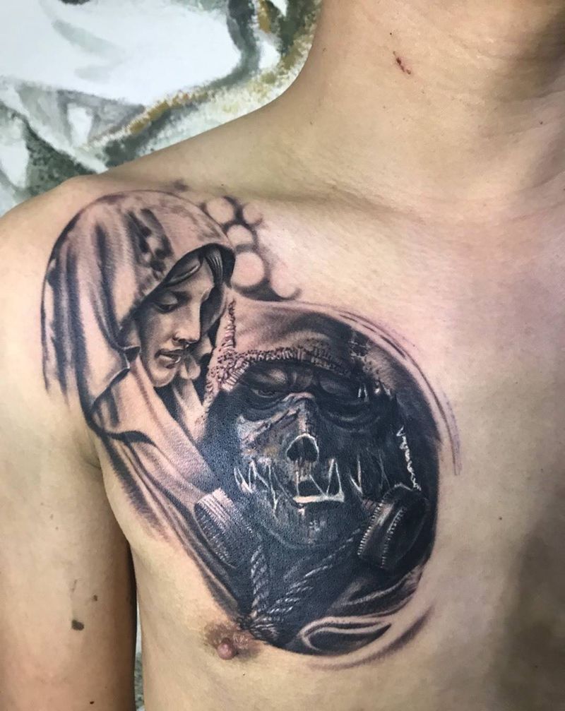 遮盖作品纹身图片