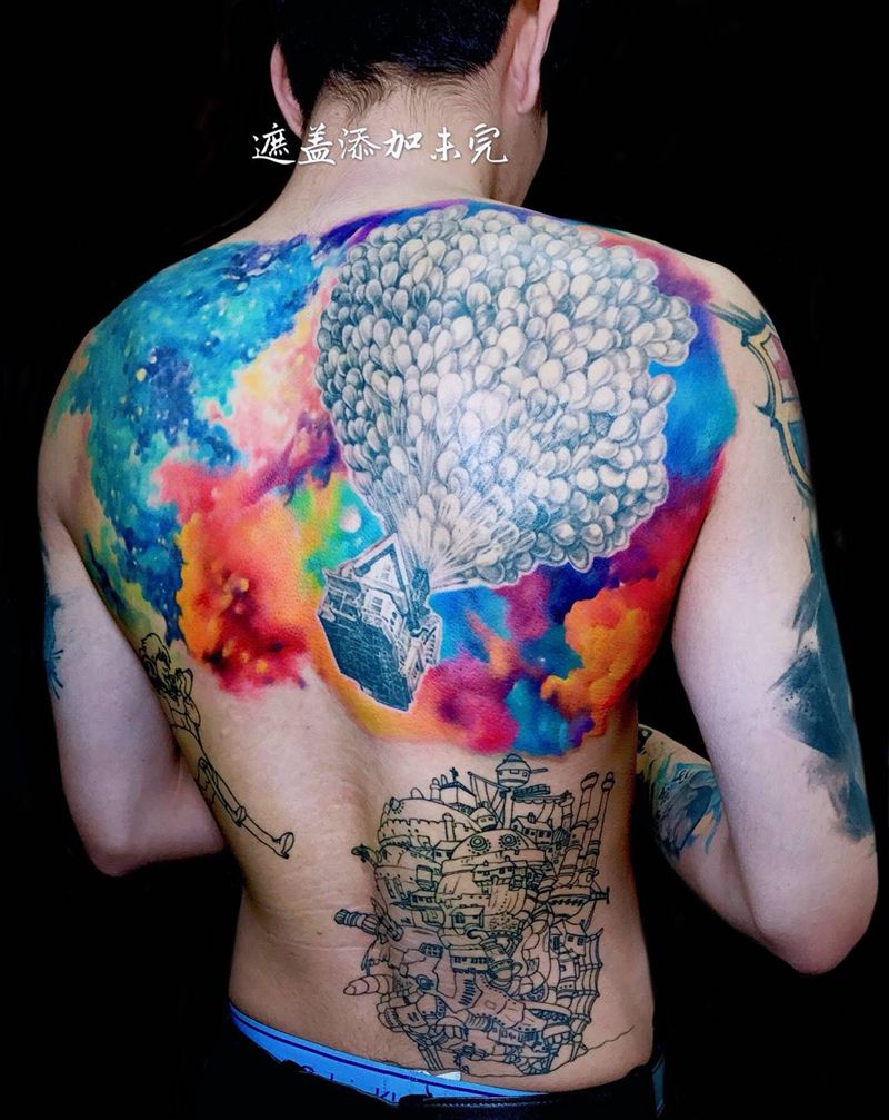 修改未完成纹身图片_艺奴刺域清新纹身图案