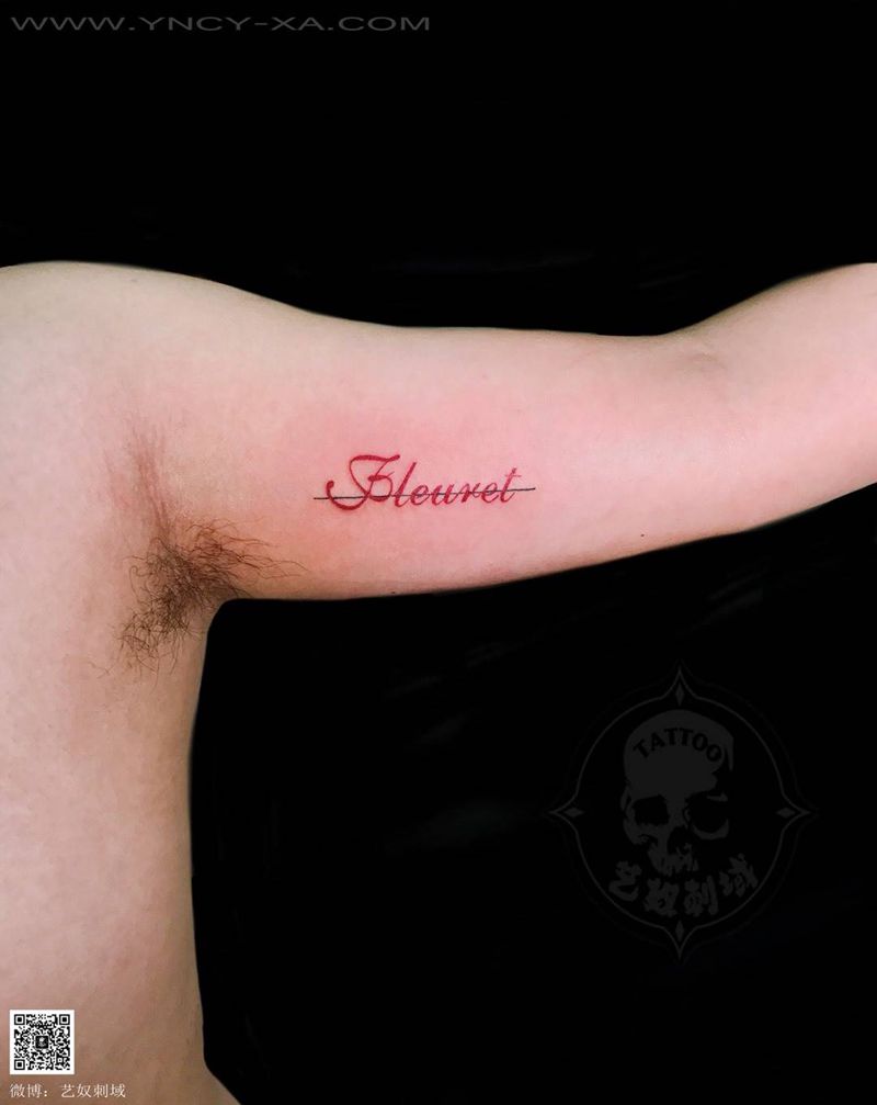 文字故事纹身图片_艺奴刺域成品手臂背部字母纹身图案