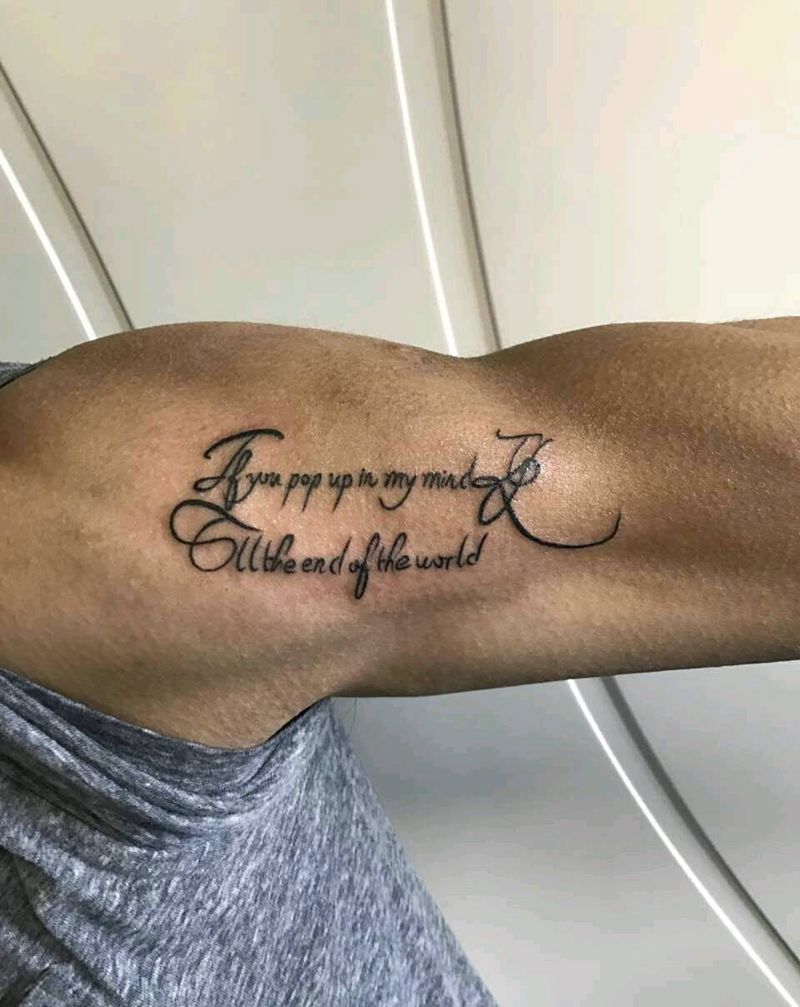 英文小清新纹身图片_清新纹身图案