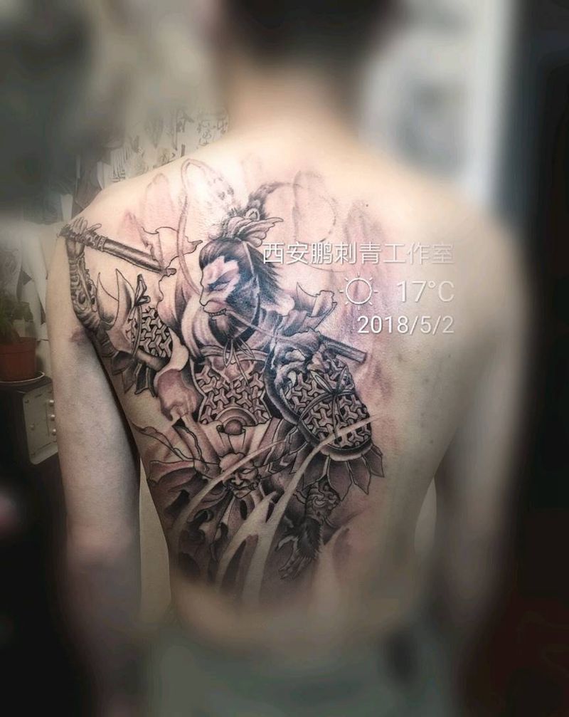 悟空纹身图片_新传统纹身图案