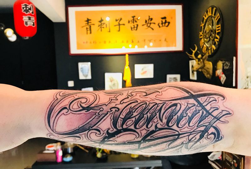 专属设计奇卡诺纹身图片