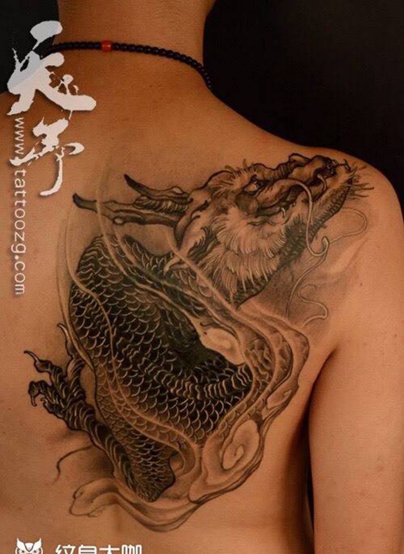 西安天予刺青黑灰作品合集纹身图片_西安黑灰原创人物动物写实欧美成品纹身图案