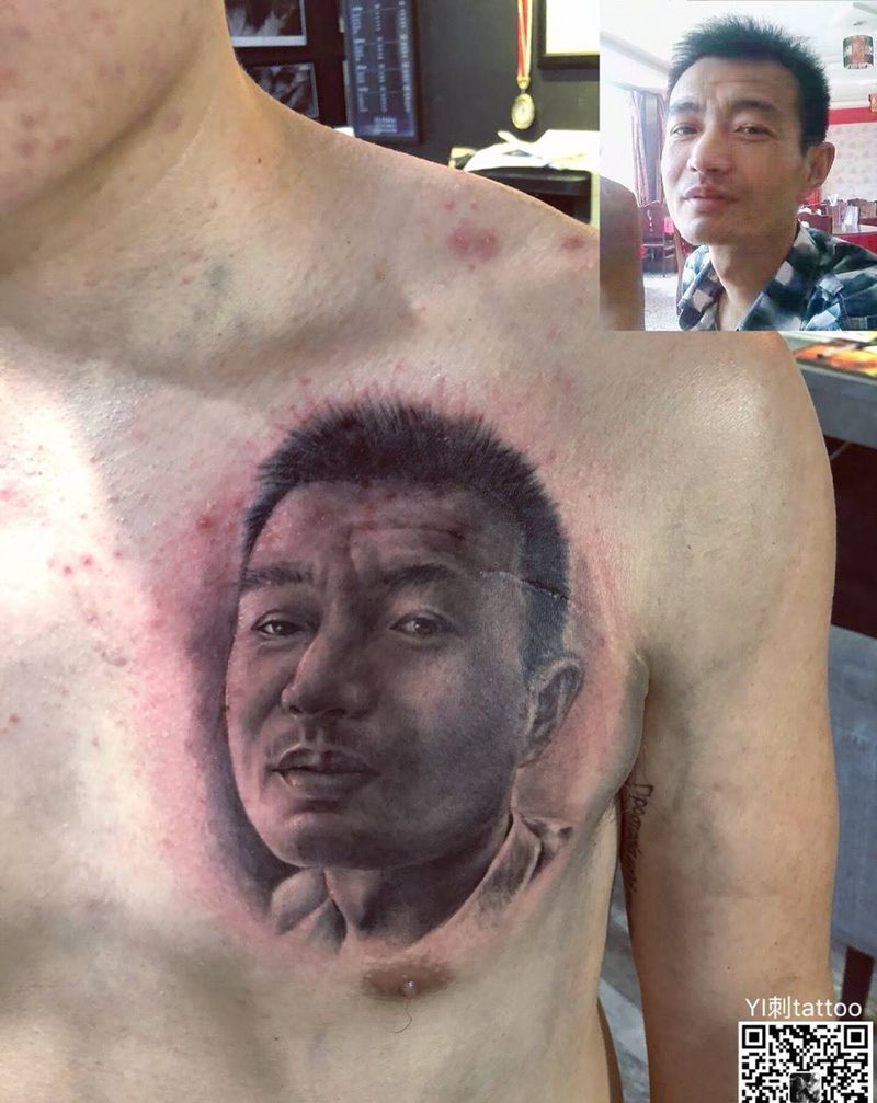 肖像纹身图片