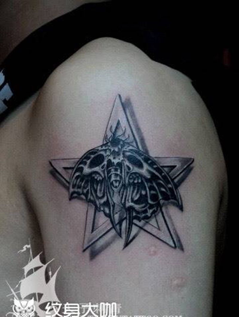 西安天予刺青黑灰作品合集纹身图片_黑灰西安原创成品纹身图案