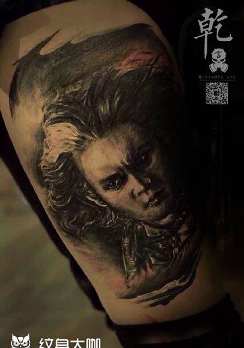 爱德华纹身图片