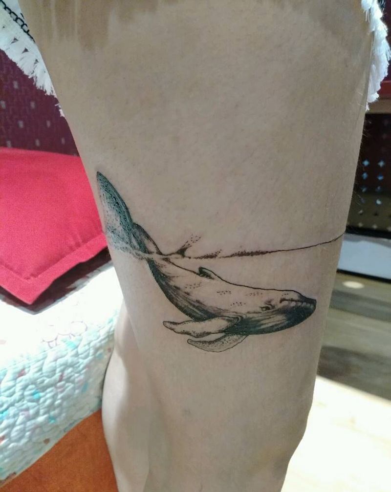 鲸鱼纹身图片