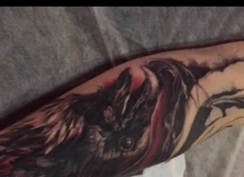 ☠✗暗黑花臂time✗☠Mj_tattoo纹身图片