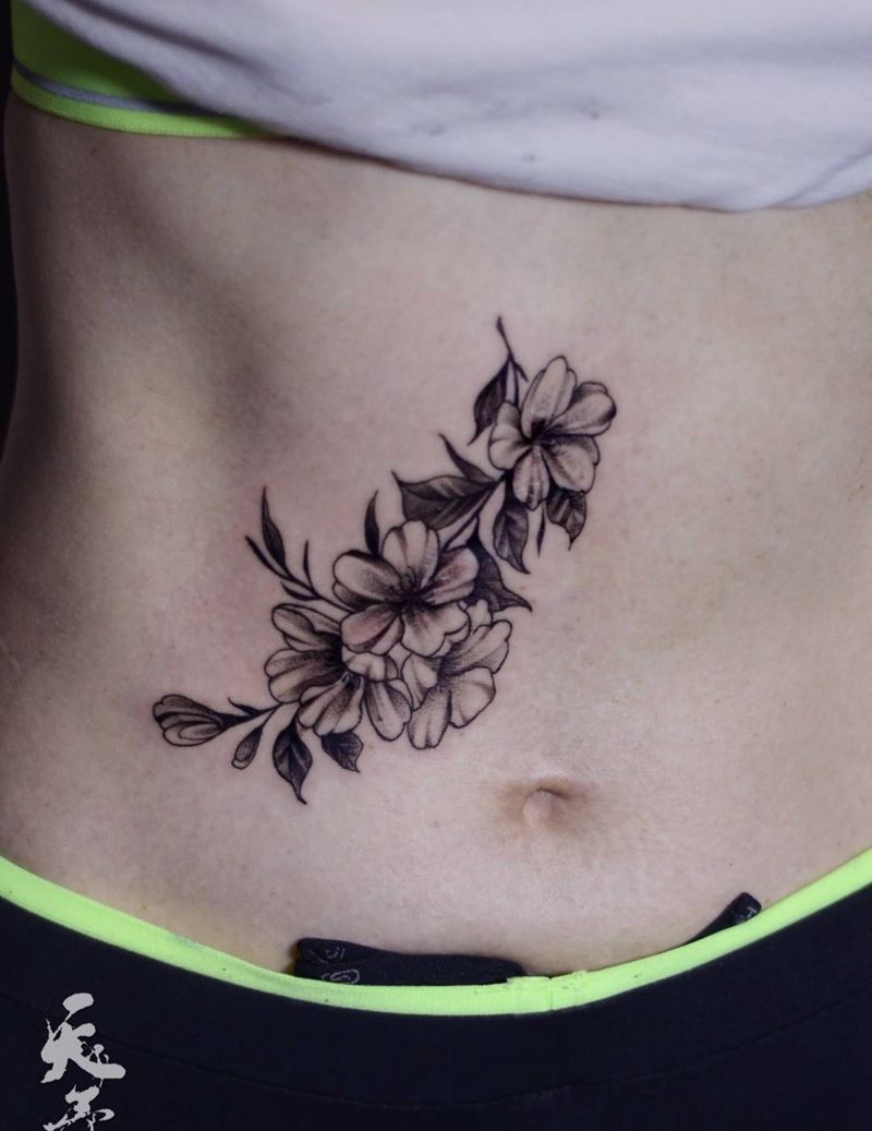 西安天予刺青黑灰作品纹身图片